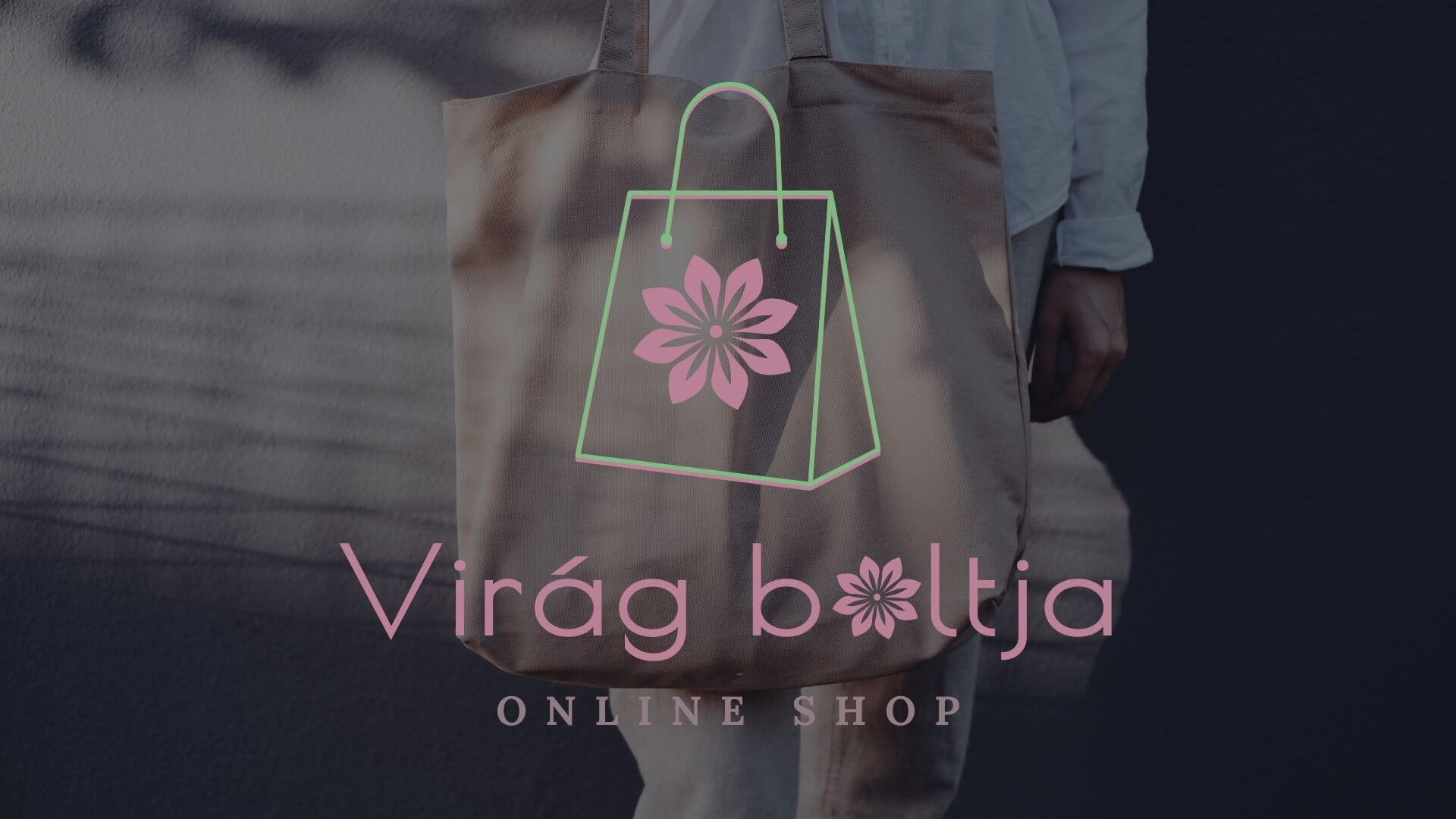 Bizzi Design X Virág Boltja logóterv