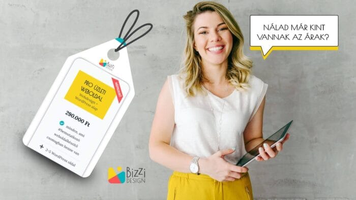 Bizzi Blog - Árazás, árak megjelenítése a weboldaladon